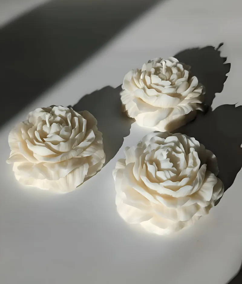 Peony candles